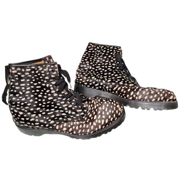 Doc Martens Pony Hair High Top Size 13 EU 47 Topos Cow Hide main image 6